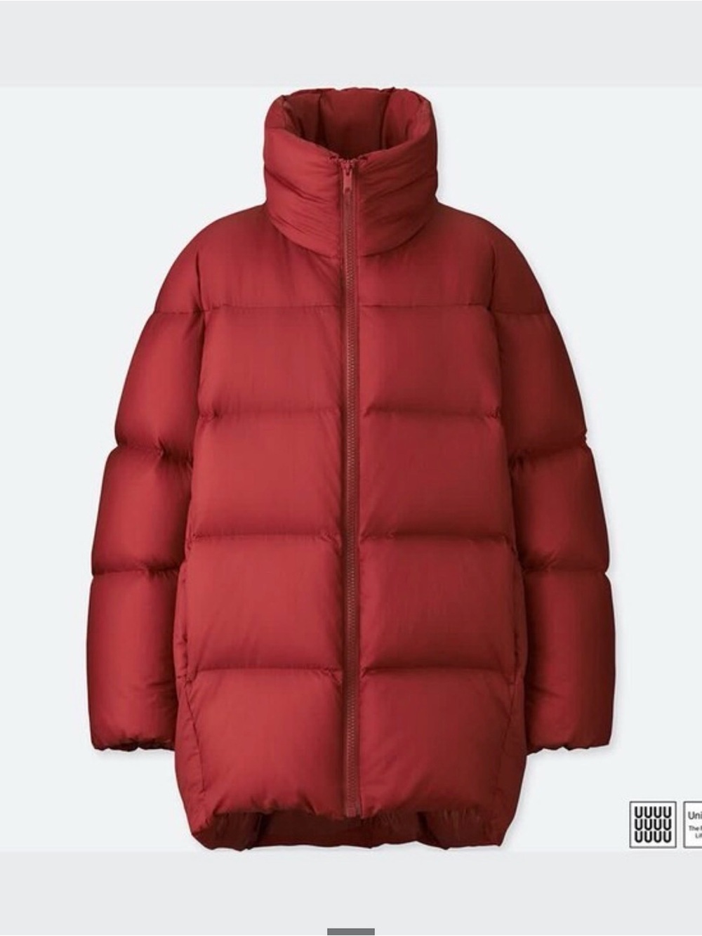 Uniqlo U Christophe Lemaire Oversized Down Puffer Jacket Red Size Small Fits